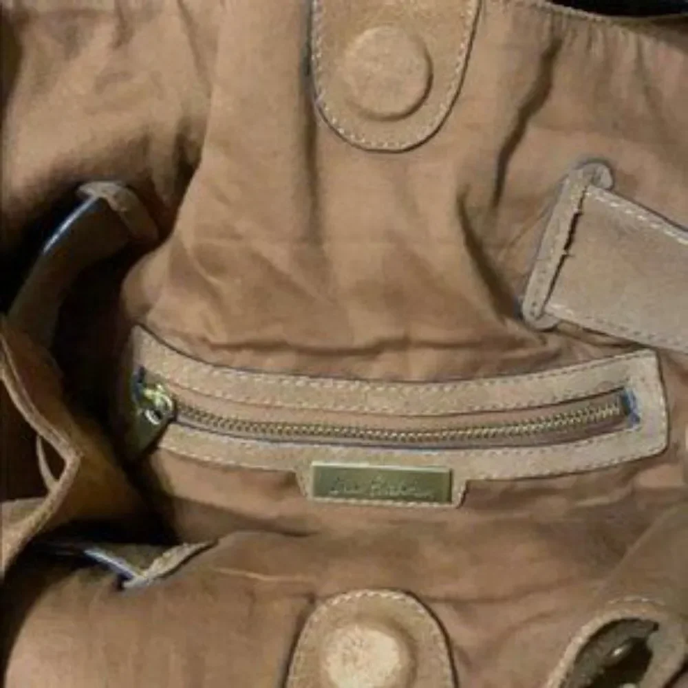 𝅺Sam Edelman Emily Suede Bucket Tote - Picture 2 of 11